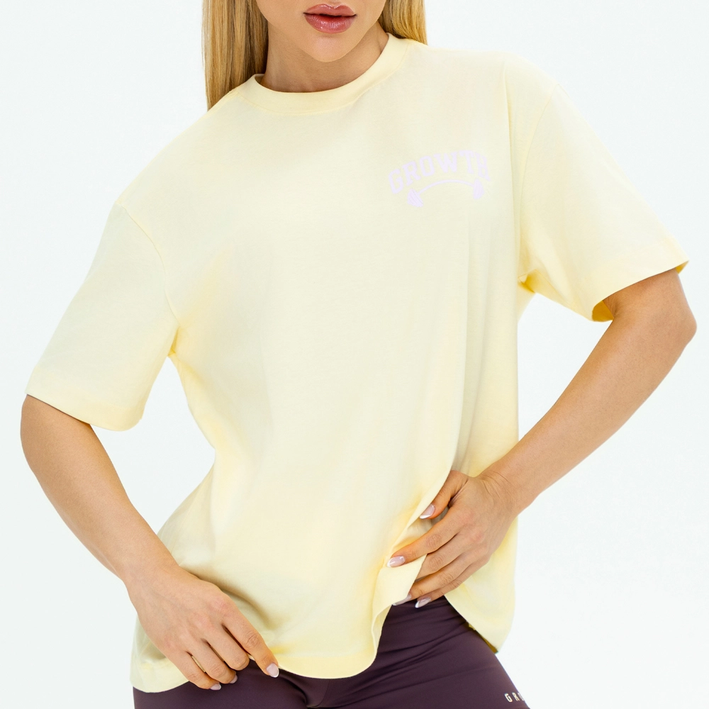 Camiseta Growth Candy Colors Amarelo